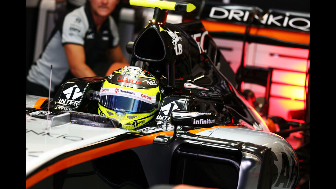 Sergio Perez - Force India  - Formel 1 - GP Russland - 29. April 2016