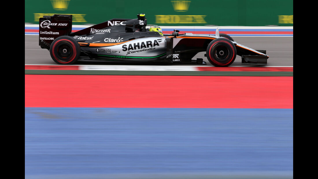 Sergio Perez - Force India - Formel 1 - GP Russland - 30. April 2016