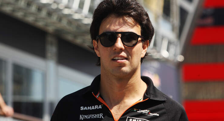 Sergio Perez - Force India - Formel 1 - GP Spanien - Barcelona - 8. Mai 2014