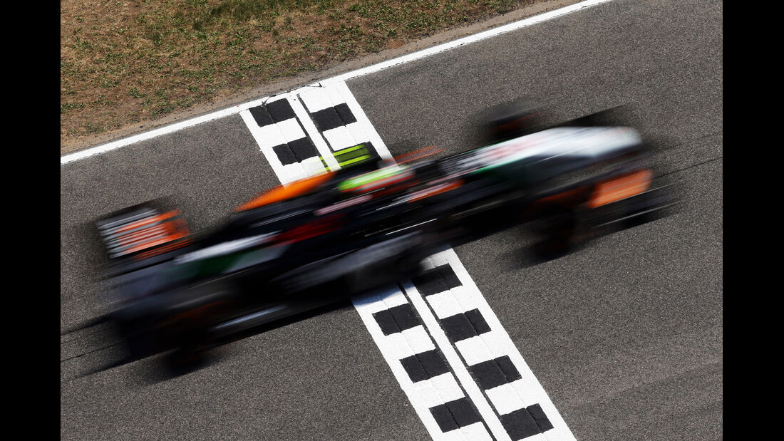 Sergio Perez - Force India - Formel 1 - GP Spanien - Barcelona - 9. Mai 2014
