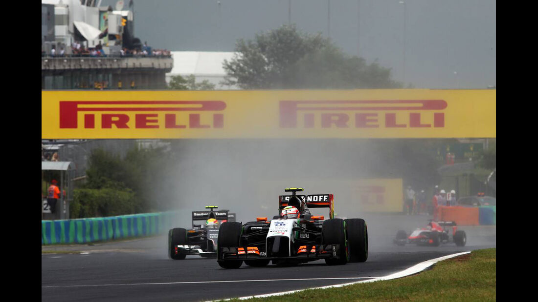Sergio Perez - Force India - Formel 1 - GP Ungarn - 27. Juli 2014