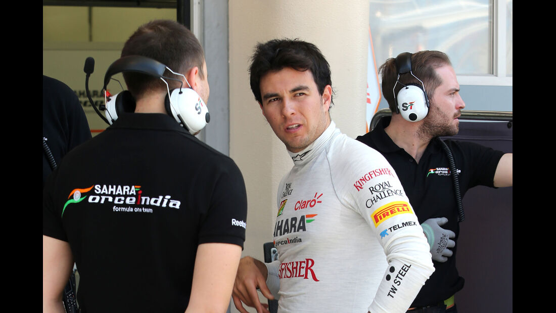 Sergio Perez - Force India - Formel 1 - Test - Bahrain - 22. Februar 2014