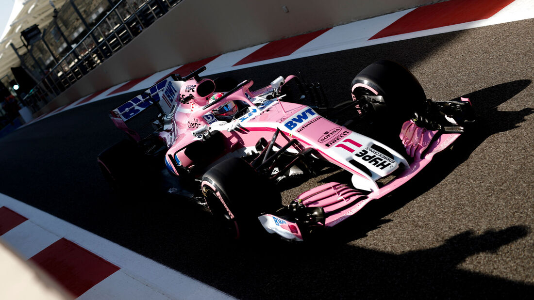 Sergio Perez - Force India - GP Abu Dhabi 2018