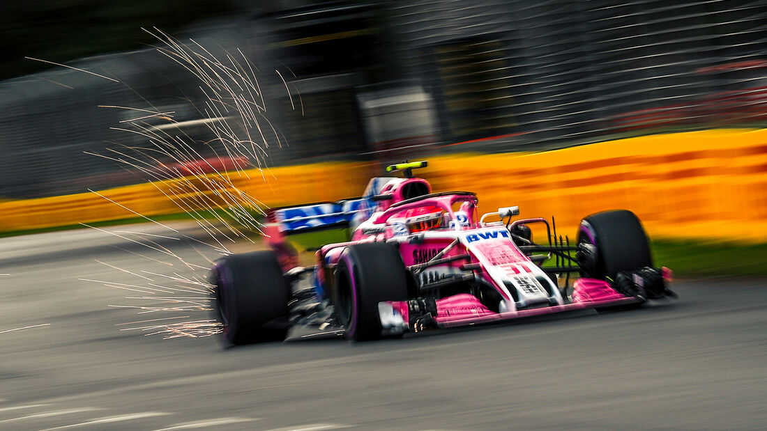 Sergio Perez - Force India - GP Australien 2018