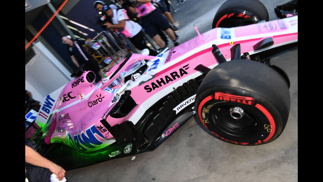 Sergio Perez - Force India - GP Australien 2018 - Melbourne - Albert Park - Freitag - 23.3.2018