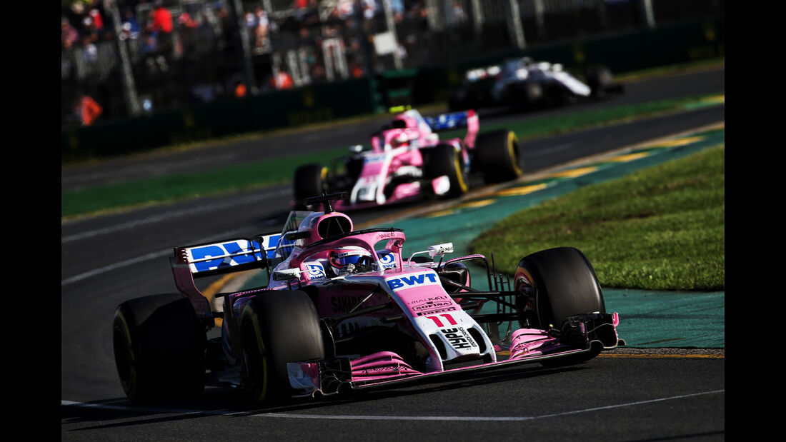 Sergio Perez - Force India - GP Australien 2018 - Melbourne - Rennen