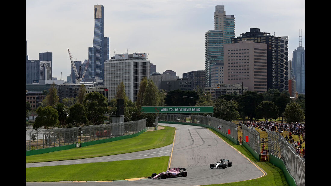 Sergio Perez - Force India - GP Australien - Melbourne - 24. März 2017