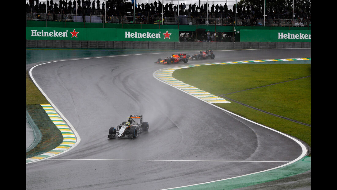 Sergio Perez - Force India - GP Brasilien 2016 - Interlagos - Rennen