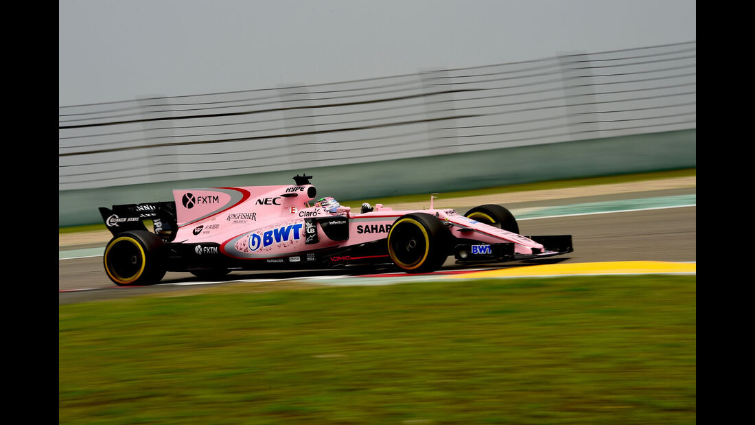 Sergio Perez - Force India -  GP China 2017 - Qualifying - 8.4.2017