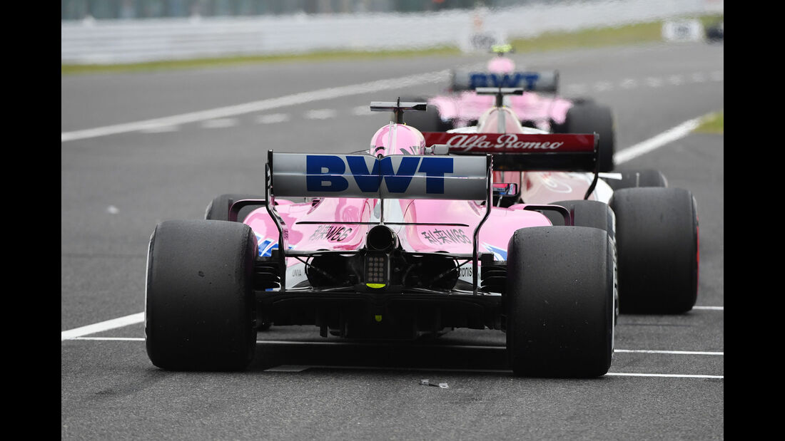 Sergio Perez - Force India - GP Japan - Suzuka - Formel 1 - Freitag - 5.10.2018