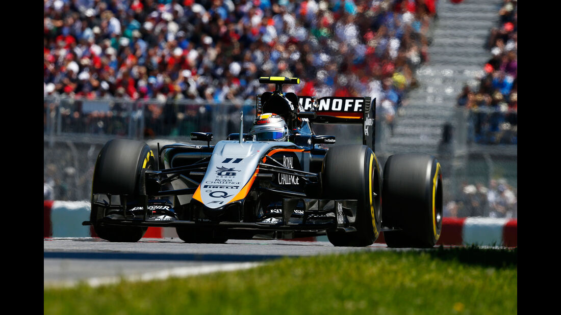 Sergio Perez - Force India - GP Kanada 2015