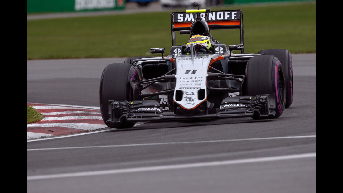 Sergio Perez - Force India - GP Kanada 2016 - Montreal - Qualifying