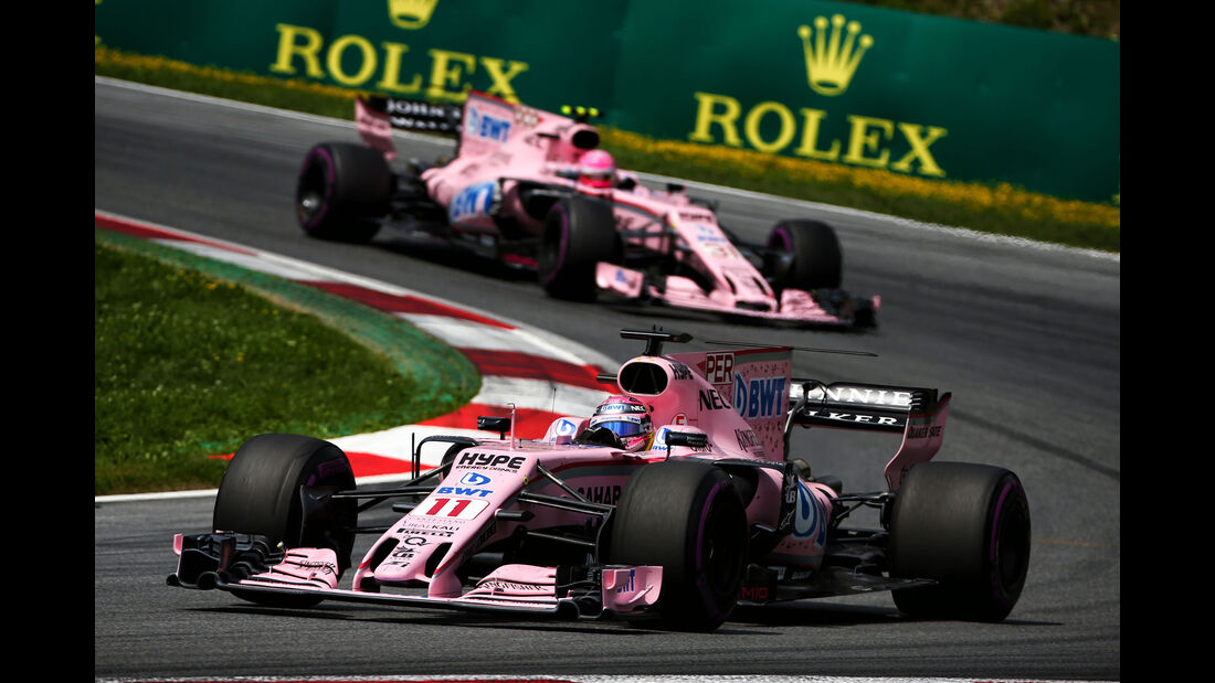 Sergio Perez - Force India - GP Österreich 2017 - Spielberg - Rennen 