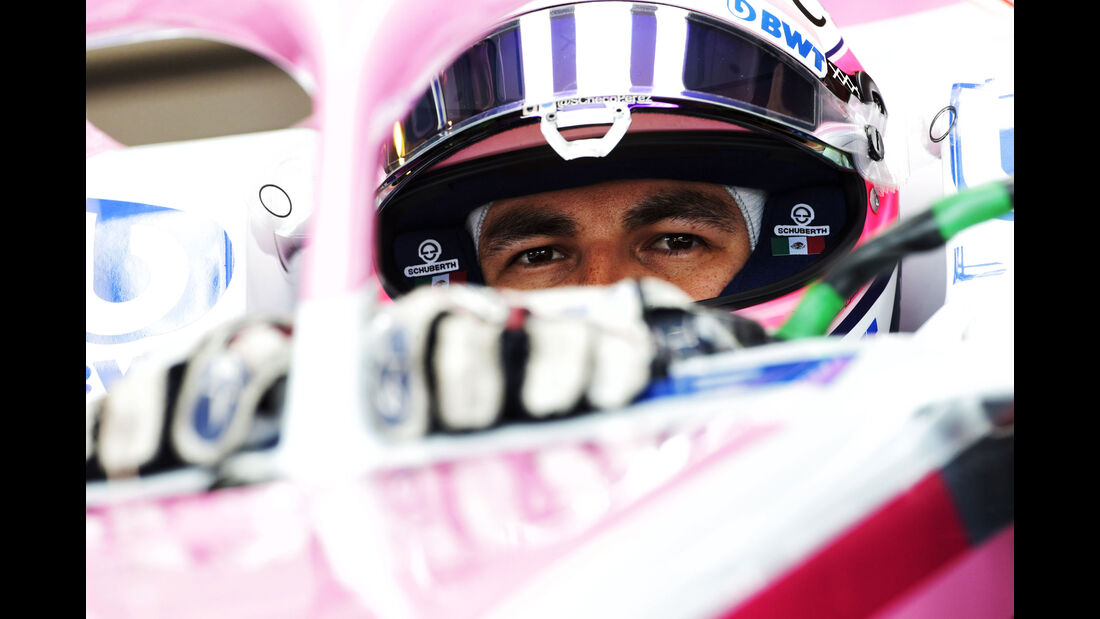 Sergio Perez - Force India - GP Ungarn - Budapest - Formel 1 - Freitag - 27.7.2018