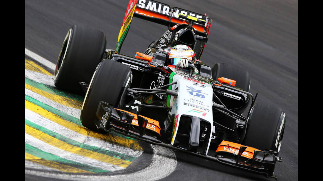Sergio Perez - Formel 1 - GP Brasilien - 8. November 2014