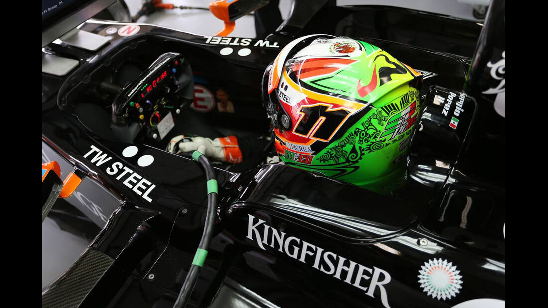 Sergio Perez - Formel 1 - GP Brasilien - 8. November 2014