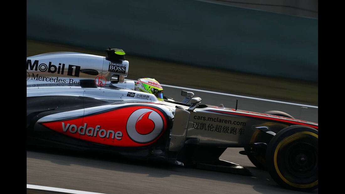 Sergio Perez - Formel 1 - GP China -12. April 2013