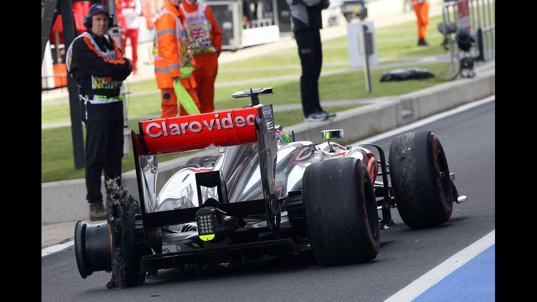 Sergio Perez - Formel 1 - GP England - 29. Juni 2013