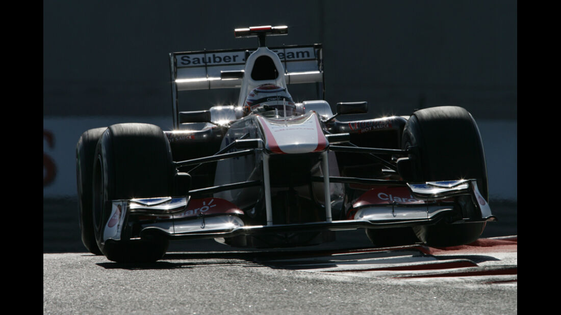Sergio Perez GP Abu Dhabi 2011