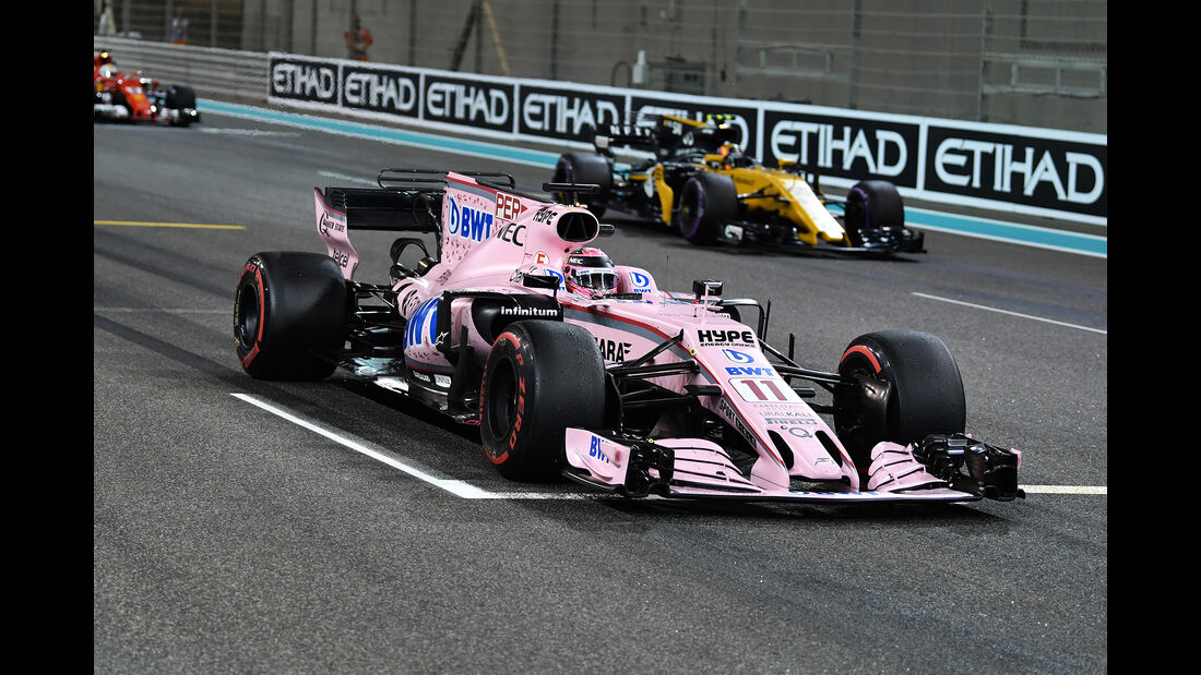 Sergio Perez - GP Abu Dhabi 2017
