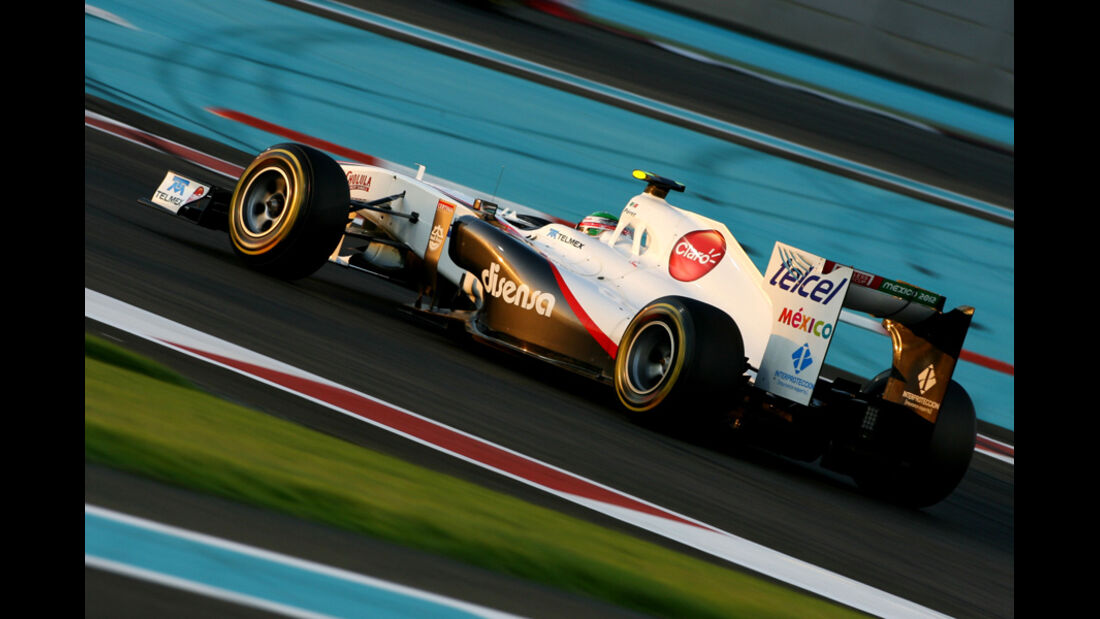 Sergio Perez - GP Abu Dhabi - Qualifying - 12.11.2011
