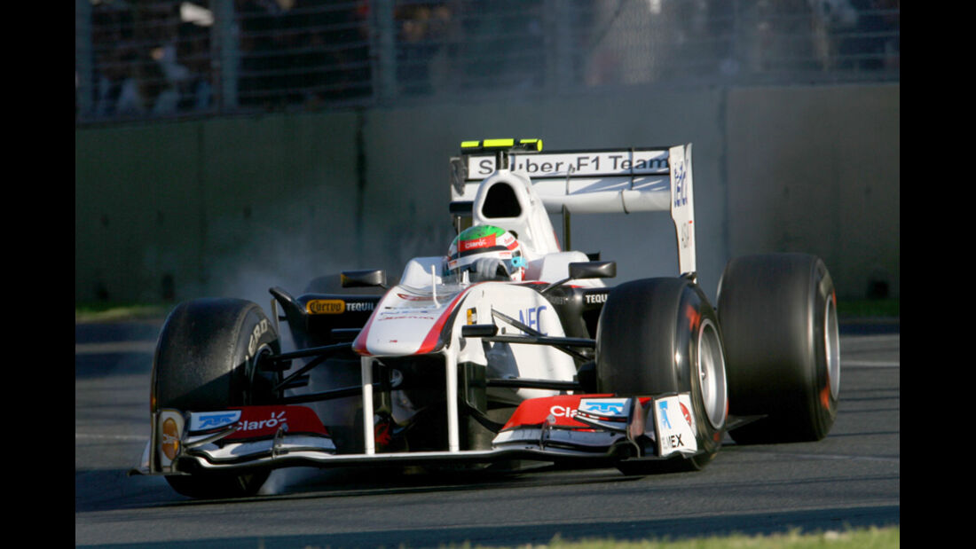 Sergio Perez GP Australien 2011