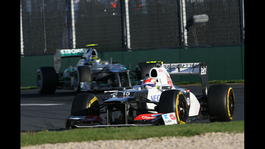 Sergio Perez GP Australien 2012