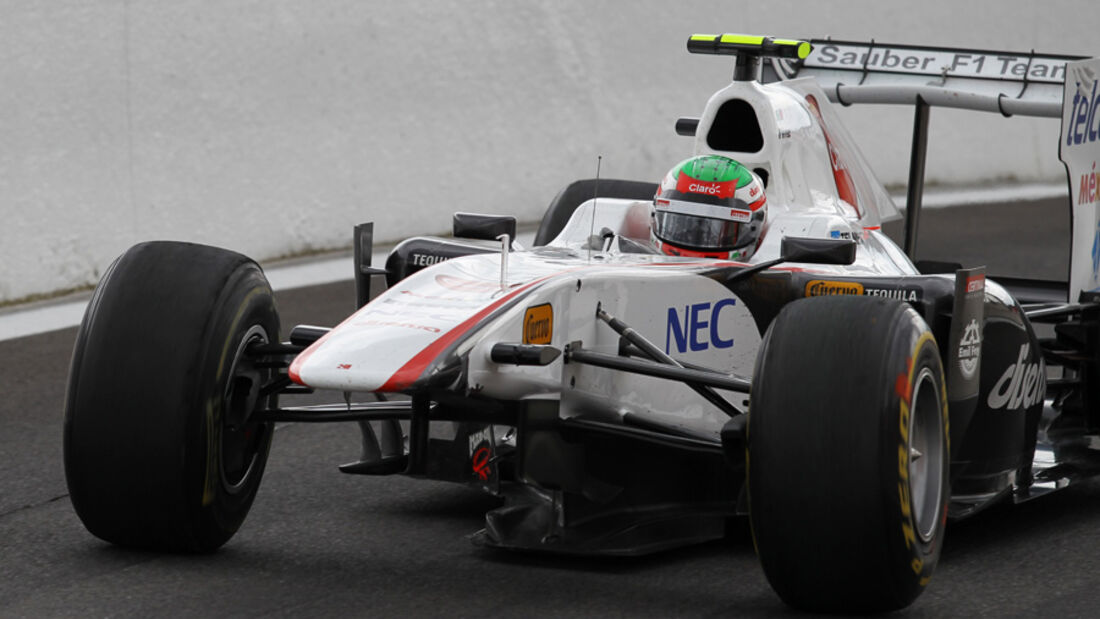 Sergio Perez GP Belgien 2011