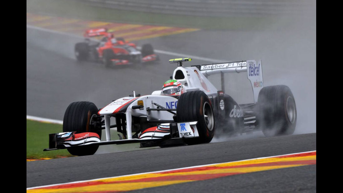 Sergio Perez - GP Belgien - Qualifying - 27.8.2011