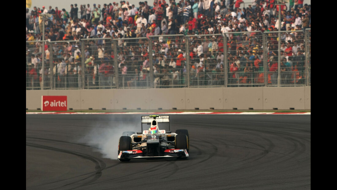 Sergio Perez GP Indien 2012