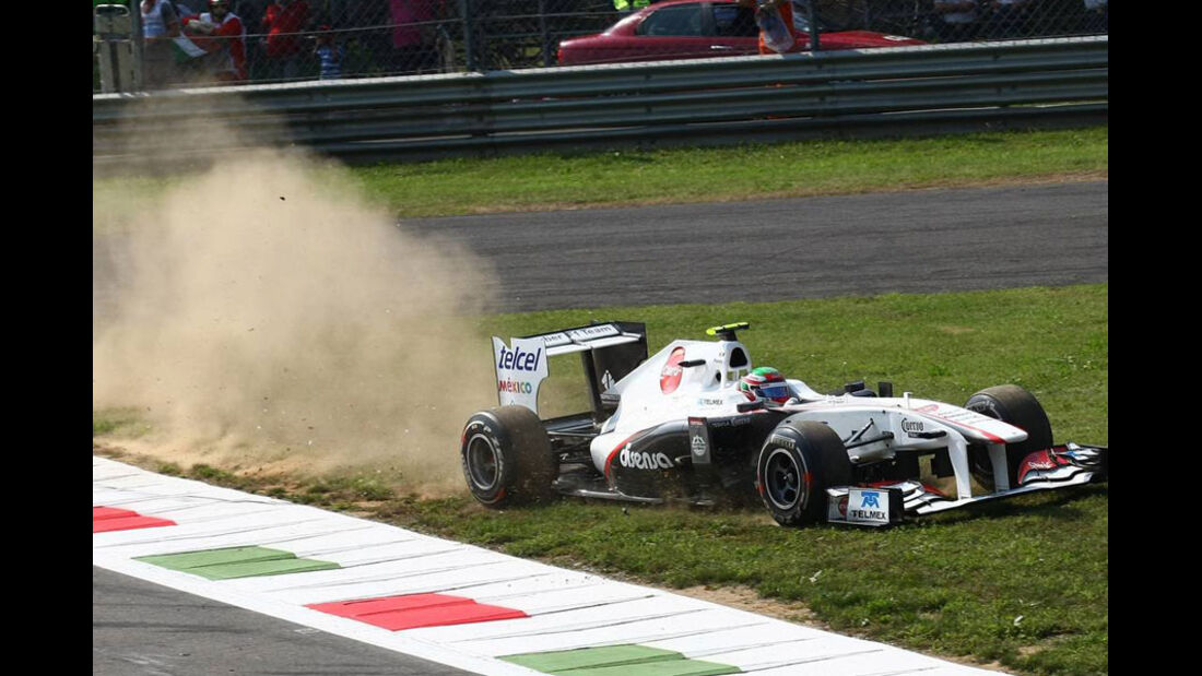 Sergio Perez GP Italien Monza 2011