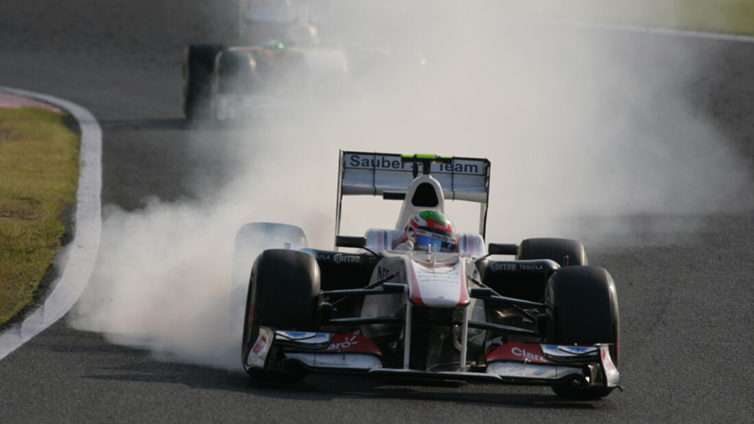 Sergio Perez GP Japan 2011