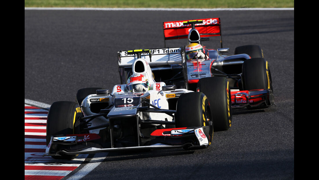 Sergio Perez GP Japan 2012