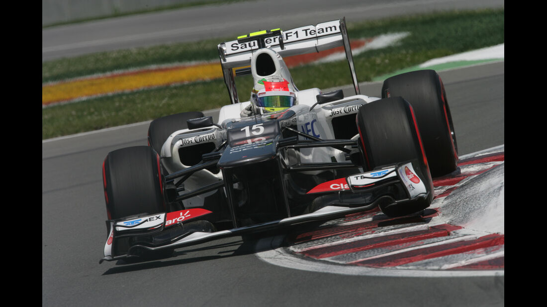 Sergio Perez GP Kanada 2012