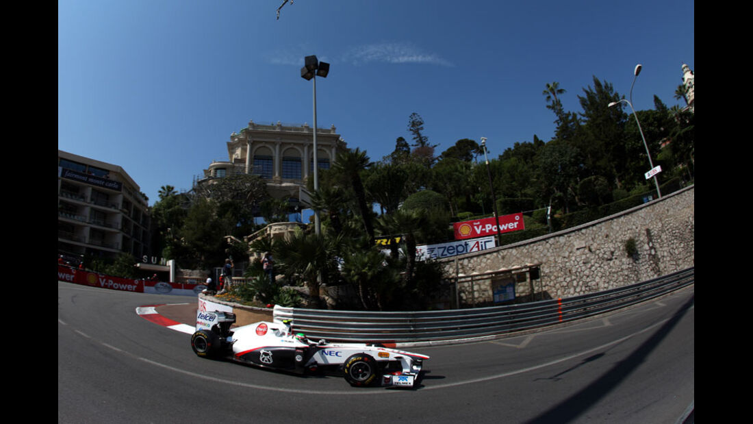 Sergio Perez GP Monaco 2011