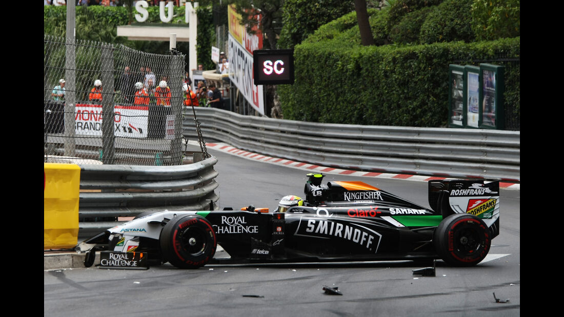 Sergio Perez - GP Monaco 2014