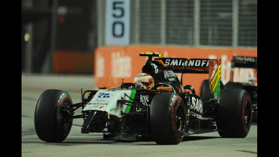 Sergio Perez - GP Singapur 2014