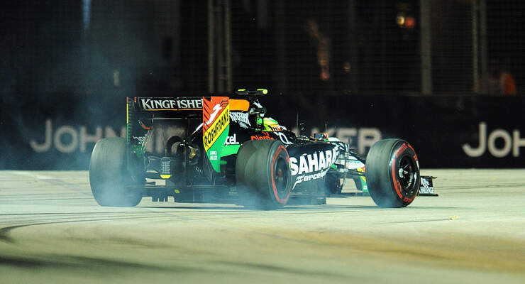 Sergio Perez - GP Singapur 2014