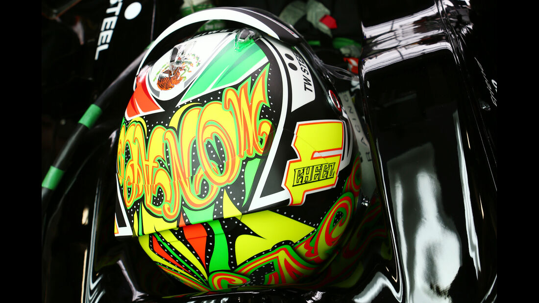 Sergio Perez - Helm GP Monaco 2014
