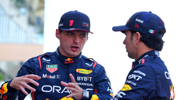 Sergio Perez &  Max Verstappen - Formel 1 - GP Abu Dhabi 2023