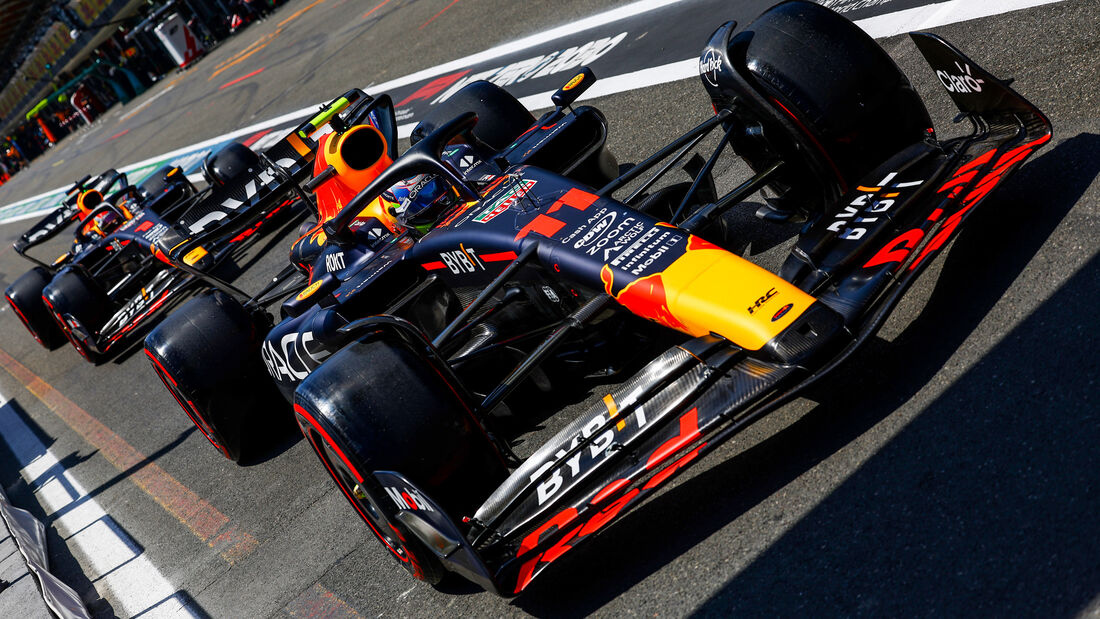 Sergio Perez - Max Verstappen - Red Bull - Formel 1 - GP Aserbaidschan 2023