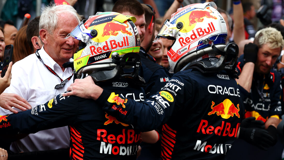 Sergio Perez - Max Verstappen - Red Bull - Formel 1 - GP Aserbaidschan - 30. April 2023