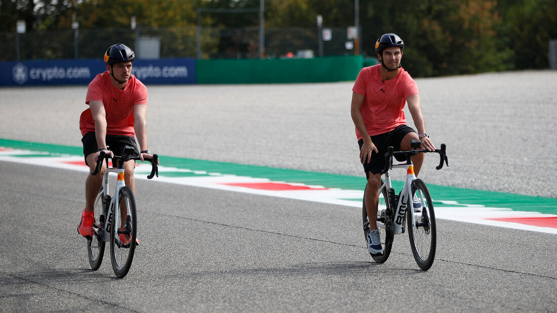Sergio Perez & Max Verstappen - Red Bull - Formel 1 - GP Italien - Monza - 9. September  2021