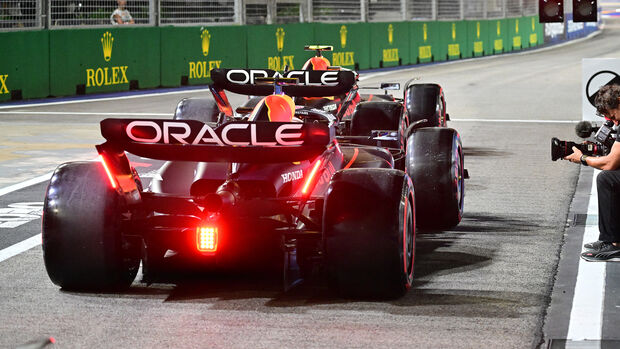 Sergio Perez & Max Verstappen - Red Bull - Formel 1 - GP Singapur - 16. September 2023