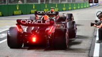 Sergio Perez & Max Verstappen - Red Bull - Formel 1 - GP Singapur - 16. September 2023