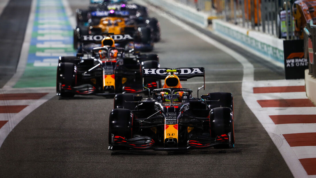 Sergio Perez - Max Verstappen - Red Bull - GP Abu Dhabi 2021