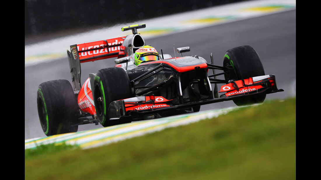 Sergio Perez - McLaren - Formel 1 - GP Brasilien - 22. November 2013
