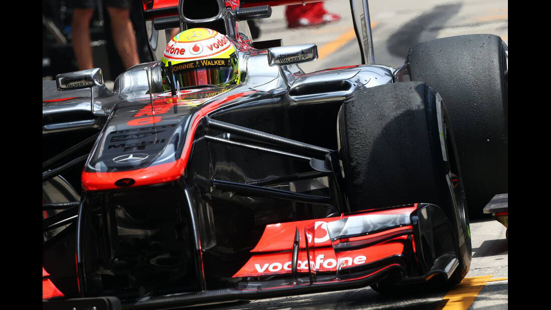 Sergio Perez - McLaren - Formel 1 - GP China - 13. April 2013