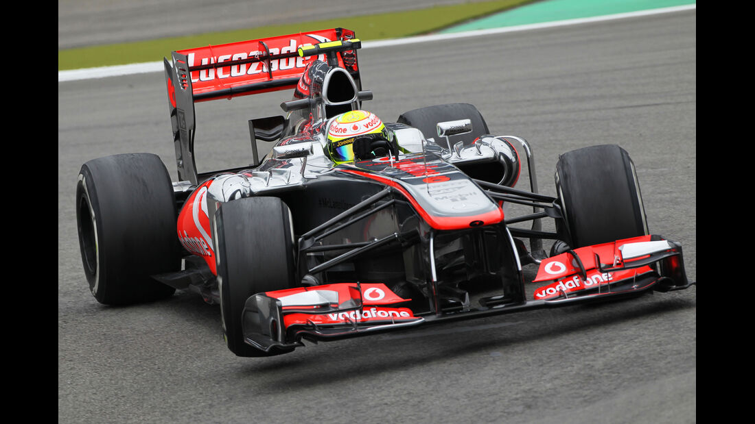 Sergio Perez - McLaren - Formel 1 - GP Deutschland - 5. Juli 2013