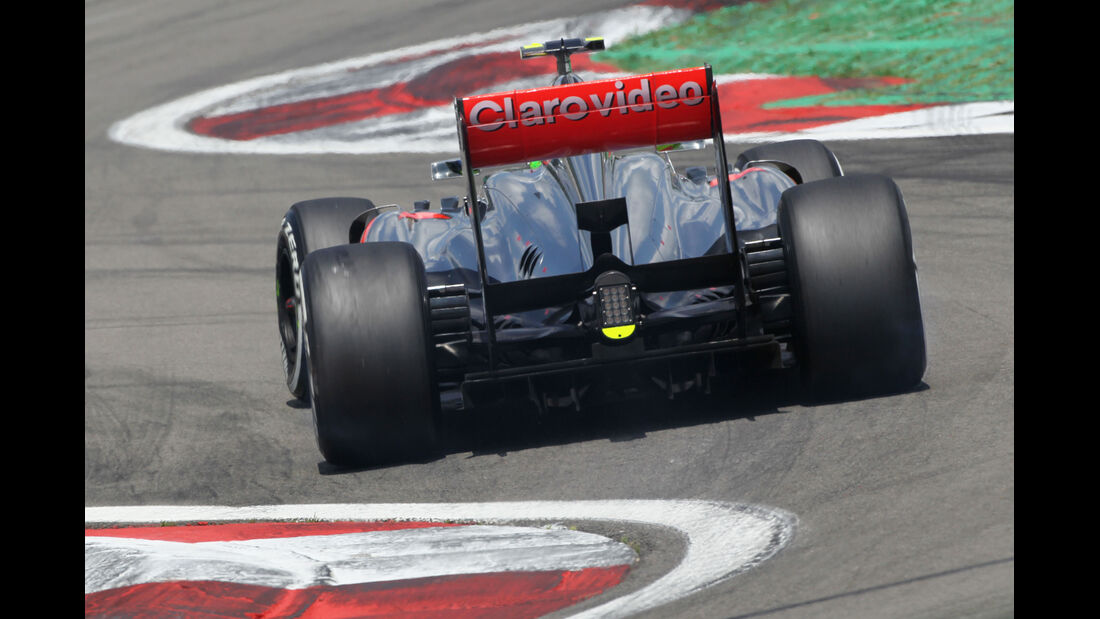 Sergio Perez - McLaren - Formel 1 - GP Deutschland - 6. Juli 2013